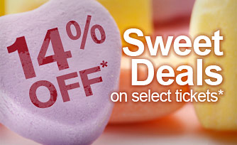 Get 14% off your tickets from TicketsNow!
