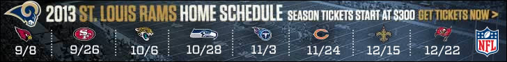 St Louis Rams tickets