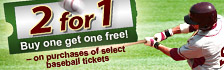 Click here to save on select Baseball tickets.