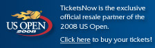 Click here for US Open tickets.