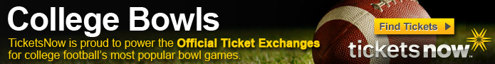 Want great College Football tickets every time? TicketsNow makes it easy!