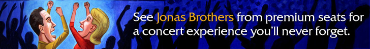 Click here for Jonas Brothers tickets.