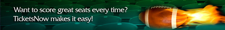 Want to score great seats everytime? TicketsNow makes it easy. That's the Power of In.