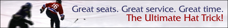 Great seats. Great service. Great times. The ultimate hat trick. That's the Power of In.