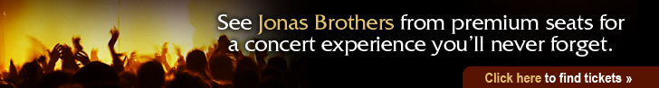 Click here for Jonas Brothers tickets.
