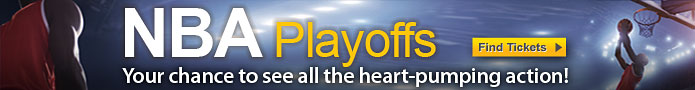 Get NBA Tickets now!