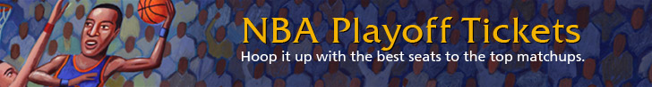 Click here for NBA Playoff tickets.