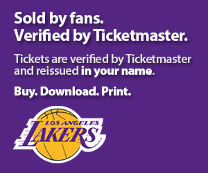 Lakers Tickets Verified by Ticketmaster