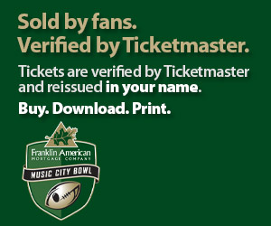 Music City Bowl Tickets Verified by Ticketmaster