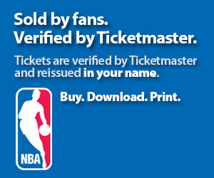 NBA Tickets Verified by Ticketmaster