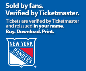 Rangers Tickets Verified by Ticketmaster