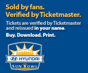 Sun Bowl Tickets Verified by Ticketmaster