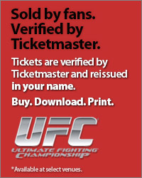 UFC Tickets Verified by Ticketmaster