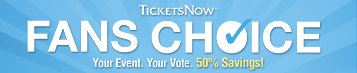 TicketsNow FansChoice - Your Team, Your Vote, 20% Savings