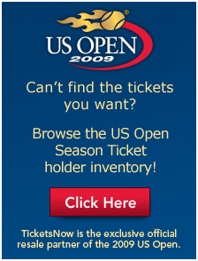 Click here to view US Open Season ticket holder inventory!